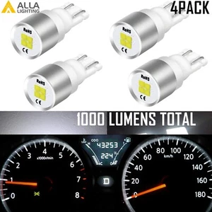 LED Replacement Bulbs 6000K White LED Lamps 4PACK for Kawasaki 92069-0006 12V 5W - Picture 1 of 6