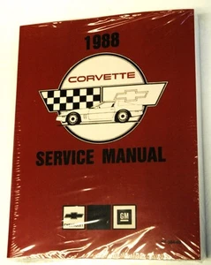 1988 CORVETTE SHOP SERVICE REPAIR MANUAL ENGINE DRIVE TRAIN CHASSIS & MORE - Picture 1 of 1