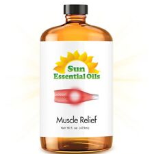 Best Deep Muscle Relief Essential Oil 100% Purely Natural Therapeutic Grade 16oz