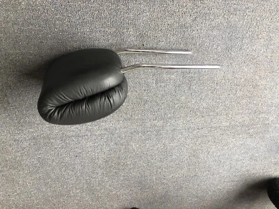 00-02 Mercedes-Benz W220 LEATHER HEADREST S500 S430 S280 S350 S55 S600 AMG FRONT - Image 1 of 4