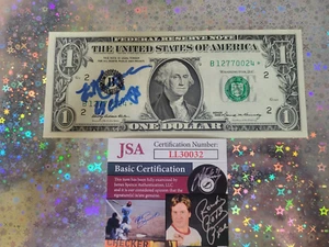 Ed Kranepool Signed w/Inscription Uncirculated '69 $1 Bill w/JSA COA '69 NY Mets - Picture 1 of 3