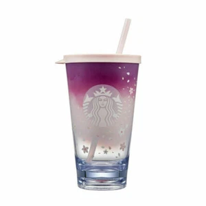 Starbucks Korea 2021 Spring Limited SS Blossom Road Splash Cold Cup 591ml - Bild 1 von 3