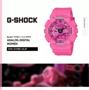 CASIO G-SHOCK Barbie Collaborazione GMA-S110BE-4AJR Edizione Limitata Modello Rosa - Foto 1 di 12