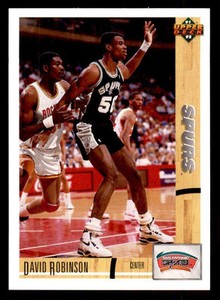 1991-92 Upper Deck Promo #400 David Robinson San Antonio SPURS Sample