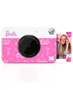 Barbie X Printomatic 2X3 Instant Print Camera, 5MP Portable Instant Camera - Sig - Picture 1 of 12