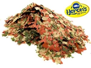 HERONS Vitality Tropical Flakes PREMIUM TROPICAL FISH FOOD Guppy Tetra Cichlid - Picture 1 of 2