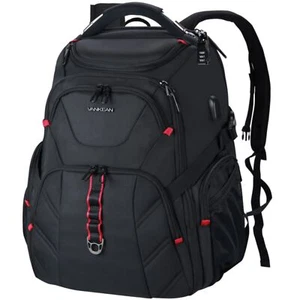 Sac à Dos pour Ordinateur Portable 17.3" Compatible TSA Résistant à l'eau Ant... - Afbeelding 1 van 8