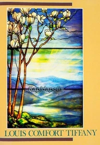 Beautiful 1992 LOUIS COMFORT TIFFANY Color Illustrated Hardcover + Dust Jacket - Foto 1 di 13