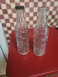 2 Vintage Bob-O-Link Flaschen geprägt Dallas Texas - Bild 1 von 5