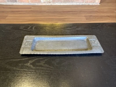 Antique Vintage Nekras Early Nekrassoff Art Deco Pewter Pen Desk Tray 114 - Image 1 of 4