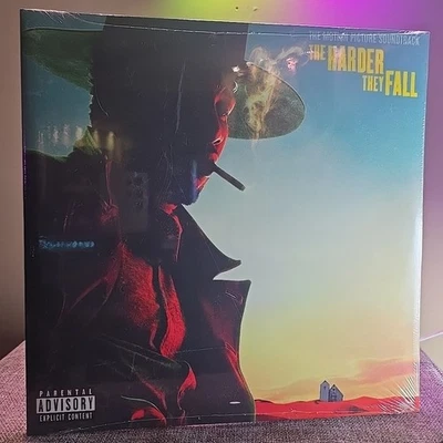Harder They Fall - Soundtrack (Kid Cudi/Jay-Z/Seal, etc)- 2 LP Blue Vinyl Record - Image 1 of 3