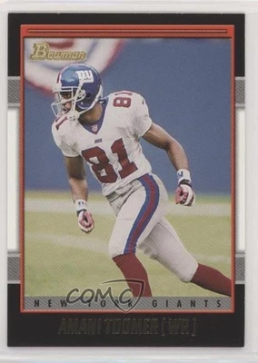 2001 Bowman Gold Amani Toomer #97 - Image 1 of 2