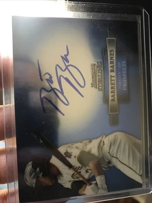 2012 Bowman Sterling - Prospect Autographs Barrett Barnes #BSAP-BB (AU, RC) - Image 1 of 2