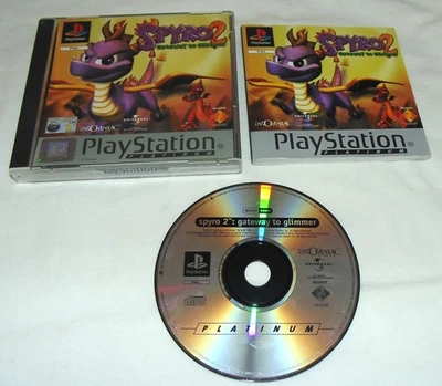 Spyro 2 gateway to glimmer authentique version originale ps1 playstation complet - Photo 1/4