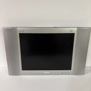 Vintage Sharp LC-15B1U 15” LCD Flatscreen TV Retro with Cord and Remote!!! - Picture 1 of 3