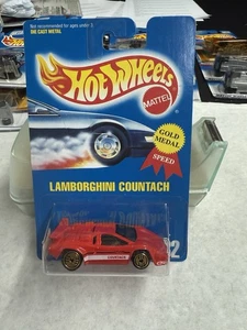 Lamborghini Countach 1991 Hot Wheels #232 rojo - Imagen 1 de 3