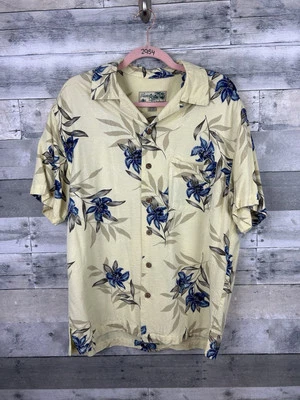 Camisa hawaiana abotonada manga corta mediana Havana Jacks Café para hombre  Foto 1 de 4