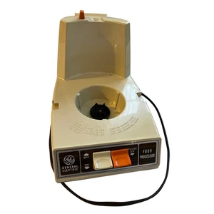 GE Food Processor Base Only D5FP1 Motor Unit 360W Vtg General Electric USA Works - Picture 1 of 8