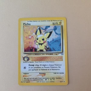 2001 French Pichu Neo Genesis Pokémon WOTC 12/111 Holo - Picture 1 of 6