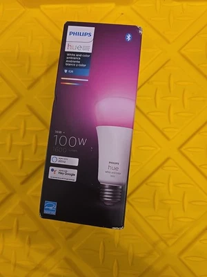 🔥Philips Hue Smart 100w A21 Led Bulb - White And Color Ambiance Color-changing - Image 1 of 4