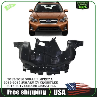 NEW Front Engine Splash Shield Under Cover For 2012-2016 Subaru Impreza Foto 1 de 4