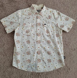 Howler Brothers & Helms Workshop Coral Snakes Collab Snapshirt sz Medium - Picture 1 of 3