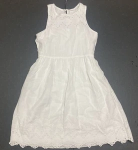 Girl's Old Navy White Dress Size 8 EUC - Picture 1 of 3