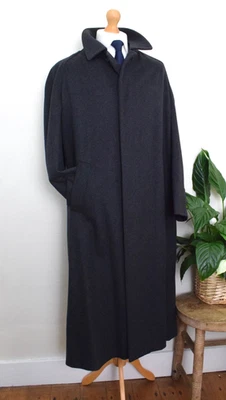 AQUASCUTUM Unstructured Balmacaan Coat Size 44R/46R XL Cashmere Raglan 54R/56R - Image 1 of 4