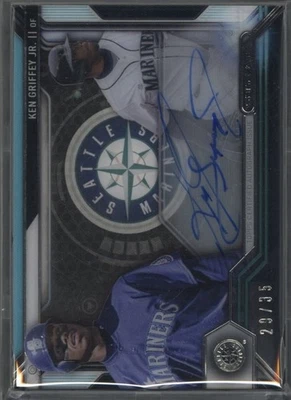 2016 Topps Strata Signatures Ken Griffey Jr. #SS-KG /35 Autograph Mariners - Image 1 of 2