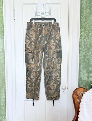 Realtree Hardwoods Mens Camoflauge Hunting Pants By Liberty Size Large - Image 1 of 4