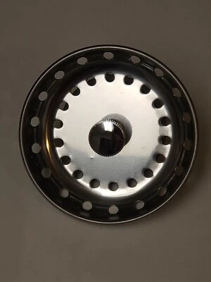 (1PK) FREGADERO DE COCINA UNIVERSAL CESTA COLADOR ACERO INOXIDABLE TAPÓN DE DRENAJE - NUEVO Foto 1 de 4