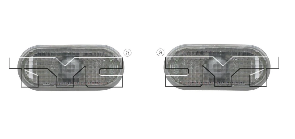 For 1999-2005 Volkswagen Jetta/1999-2005 Golf (White) Side Rear Light PAIR - Image 1 of 1