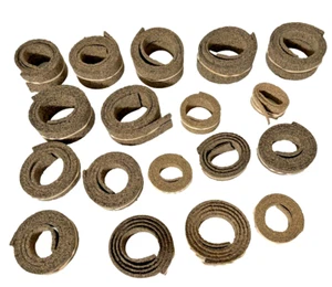Lot of Various Lengths & Widths of Cork Roadbed for Model Trains (See Photos) - Picture 1 of 2