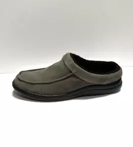 LB Evans Mens Edmonton Slippers Gray Size 13 M - Picture 1 of 6