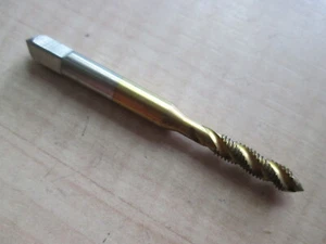 NEW M4 M4x0.7 Metric Tap Titanium Nitride Coated HSS Steel Spiral Tap #T15AB - Picture 1 of 5