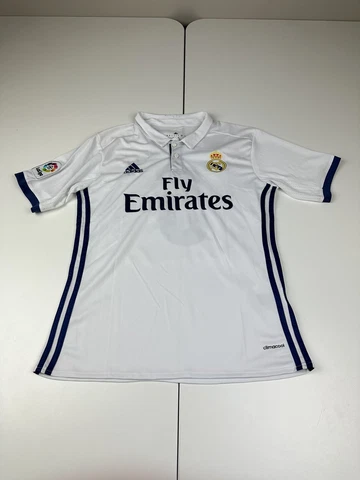 Adidas Real Madrid Zidane Jersey Size S Men’s White Cover