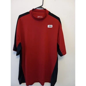Nike Golf Fit Dry Red And Black High Neck Shirt  Size XL - Picture 1 of 12