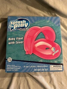 Splash and Play Baby Care Seat Pink Swimming Float - New In Box - Picture 1 of 3