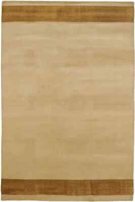 Beige & Brown Tribal Design Lori Gabbeh Rug Oriental Kids Room Carpet 5X8 ft - Image 1 of 4