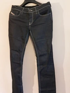 Deisel Liv Wash 008AA Strech Blue Jeans Cintura 29", IL 30", Hem 14", Usado En Muy Muy Vaqueros - Imagen 1 de 7