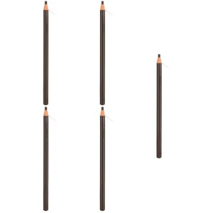 Set of 5 Waterproof Eyebrow Pencil Natural Brows Brush for Women - Picture 1 of 12