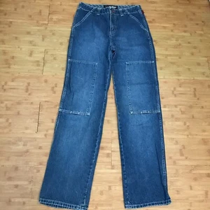 Fubu The Collections Jeans Women size 7/8 Blue High Rise Denim Y2K Hip Hop - Picture 1 of 12