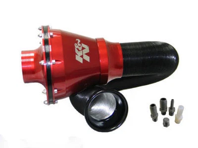 K&N Red Apollo Universal Cold Air Intake Induction Kit With Air Box & Filter - Image 1 of 3