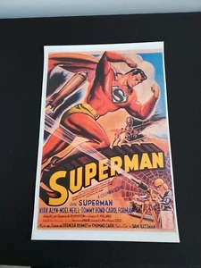 Impresión Póster Superman 18"x 12" Nuevo - Imagen 1 de 8