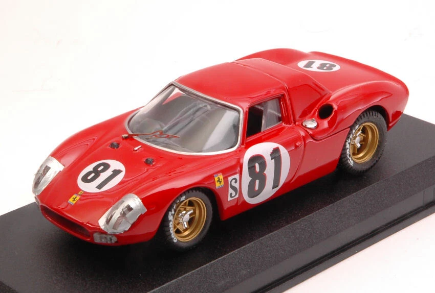 Best Model FERRARI 250 LM N.81 ACCIDENT 24H DAYTONA 1968 PIPER-GREGORY 1:43 - Immagine 1 di 1