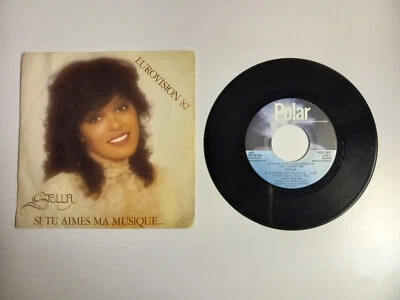 Stella Si Tu Aimes Ma Musique 1982 NCB Swedish 7" Polar Records Scandinavian OOP - Image 1 of 2