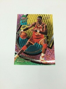 1993/94 Fleer Ultra NBA Basketball Card POWER IN THE KEY #6 HAKEEM OLAJUWON