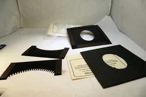 Lindahl Vignette set of four Magnetic Black Masks 5X5" for Bellow Shades - Picture 1 of 7