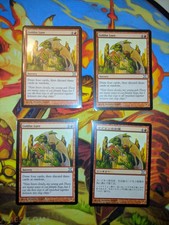 Goblin Lore X4 LP - Magic The Gathering MTG