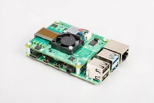 Raspberry Pi PoE+ HAT for Raspberry Pi 4B/3B+ W/Controllable Brushless Fan DC 5V - Picture 1 of 3